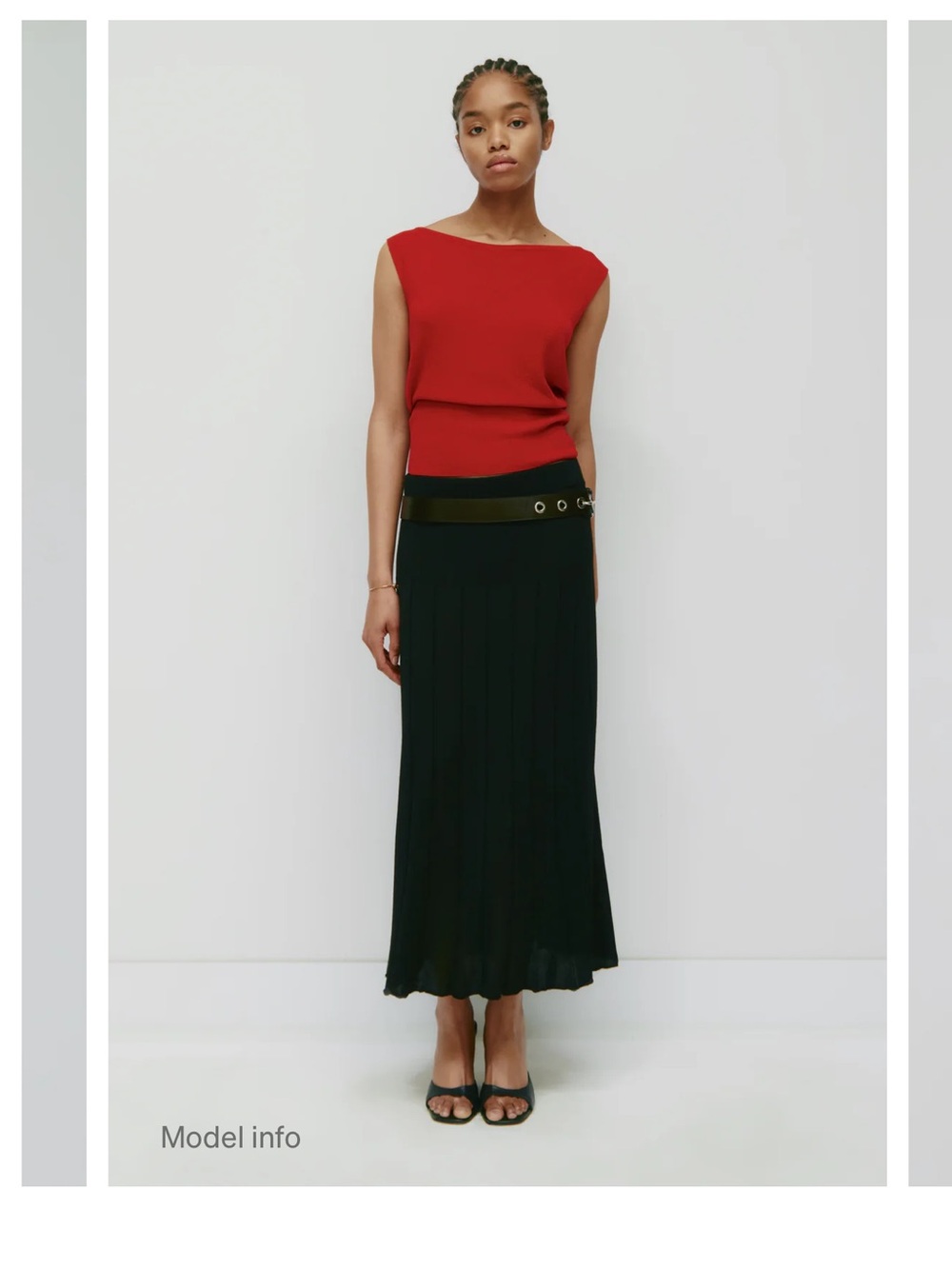 KOTN kenza boatneck top